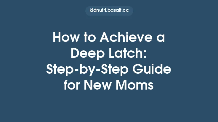 How to Achieve a Deep Latch: Step‑by‑Step Guide for New Moms Thumbnail