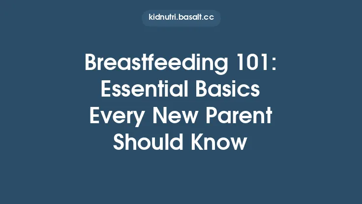 Breastfeeding 101: Essential Basics Every New Parent Should Know Thumbnail