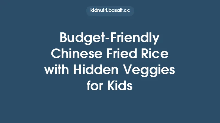 Budget‑Friendly Chinese Fried Rice with Hidden Veggies for Kids Thumbnail