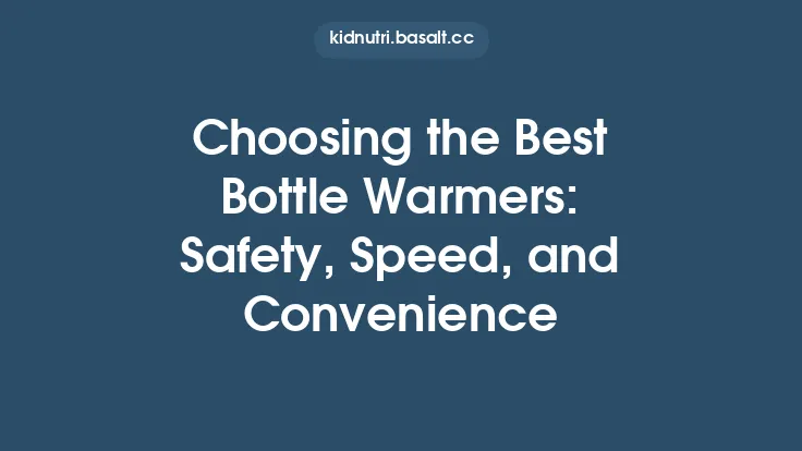 Choosing the Best Bottle Warmers: Safety, Speed, and Convenience Thumbnail