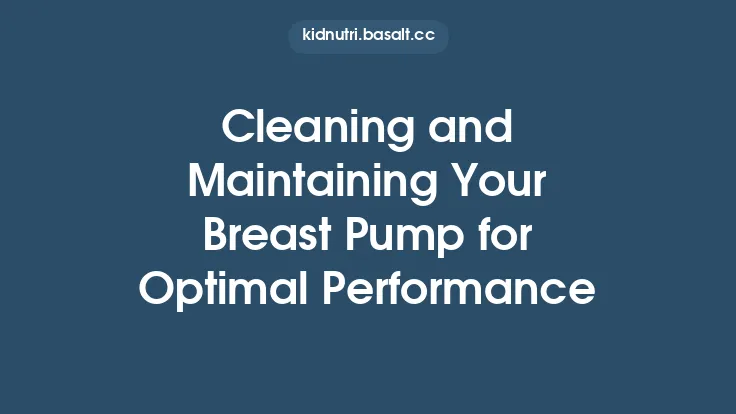 Cleaning and Maintaining Your Breast Pump for Optimal Performance Thumbnail
