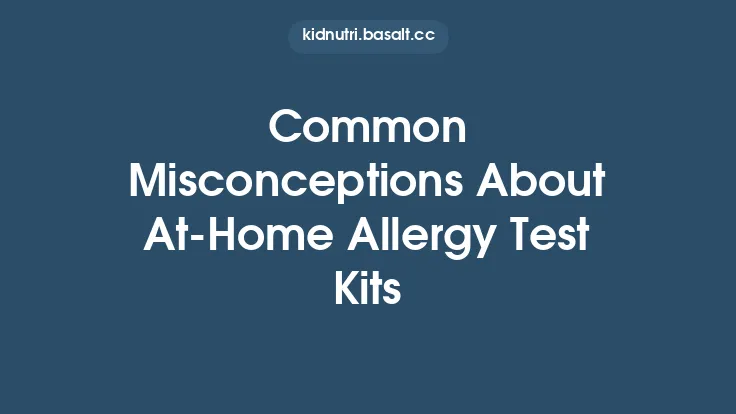 Common Misconceptions About At‑Home Allergy Test Kits Thumbnail