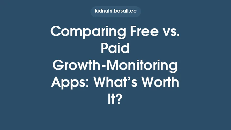 Comparing Free vs. Paid Growth‑Monitoring Apps: What’s Worth It? Thumbnail