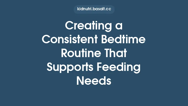 Creating a Consistent Bedtime Routine That Supports Feeding Needs Thumbnail