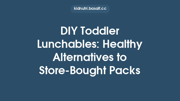 DIY Toddler Lunchables: Healthy Alternatives to Store‑Bought Packs Thumbnail