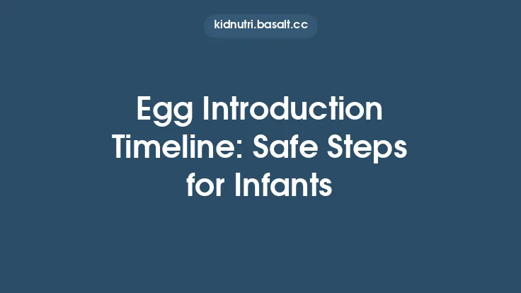 Egg Introduction Timeline: Safe Steps for Infants Thumbnail