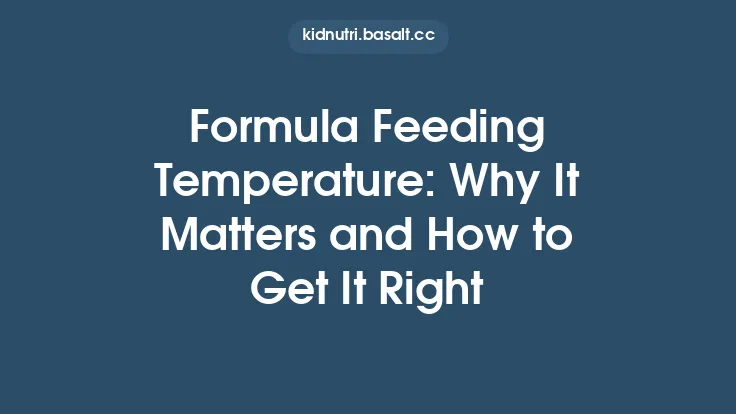 Formula Feeding Temperature: Why It Matters and How to Get It Right Thumbnail
