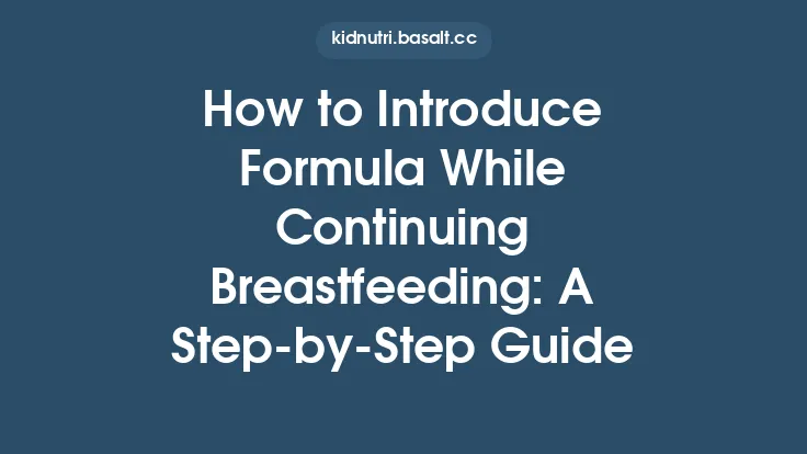 How to Introduce Formula While Continuing Breastfeeding: A Step‑by‑Step Guide Thumbnail