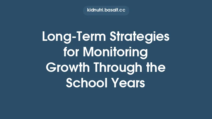 Long‑Term Strategies for Monitoring Growth Through the School Years Thumbnail