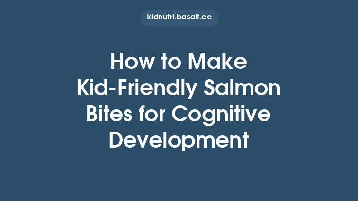 How to Make Kid‑Friendly Salmon Bites for Cognitive Development Thumbnail