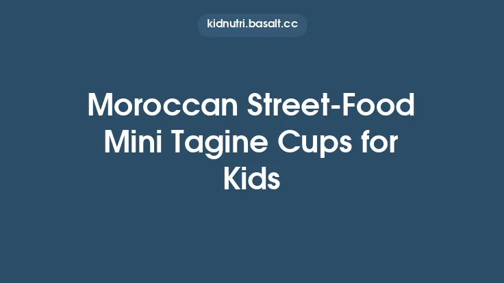 Moroccan Street‑Food Mini Tagine Cups for Kids Thumbnail
