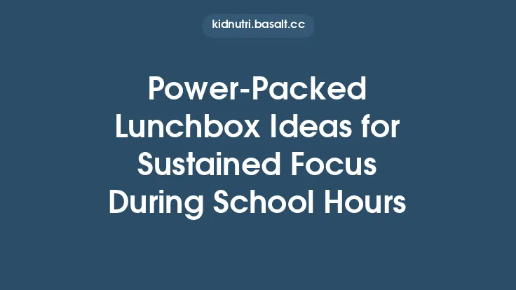 Power‑Packed Lunchbox Ideas for Sustained Focus During School Hours Thumbnail