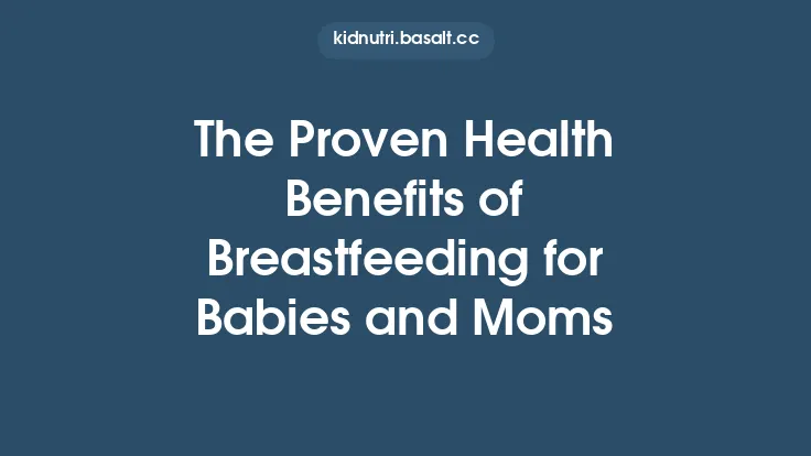 The Proven Health Benefits of Breastfeeding for Babies and Moms Thumbnail