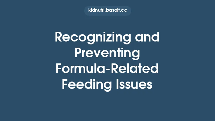 Recognizing and Preventing Formula‑Related Feeding Issues Thumbnail