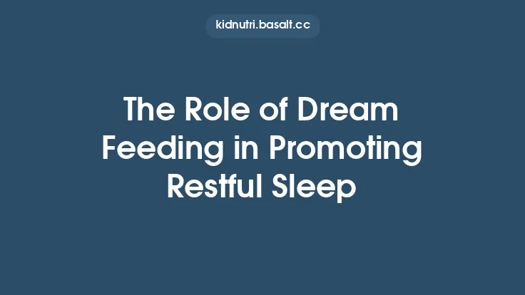 The Role of Dream Feeding in Promoting Restful Sleep Thumbnail