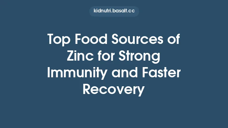 Top Food Sources of Zinc for Strong Immunity and Faster Recovery Thumbnail