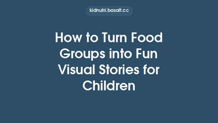 How to Turn Food Groups into Fun Visual Stories for Children Thumbnail
