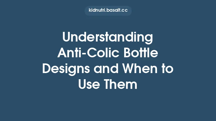 Understanding Anti-Colic Bottle Designs and When to Use Them Thumbnail