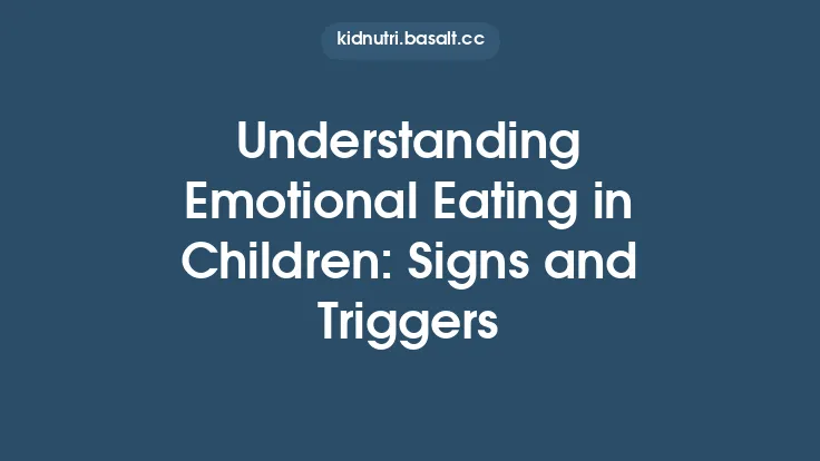Understanding Emotional Eating in Children: Signs and Triggers Thumbnail