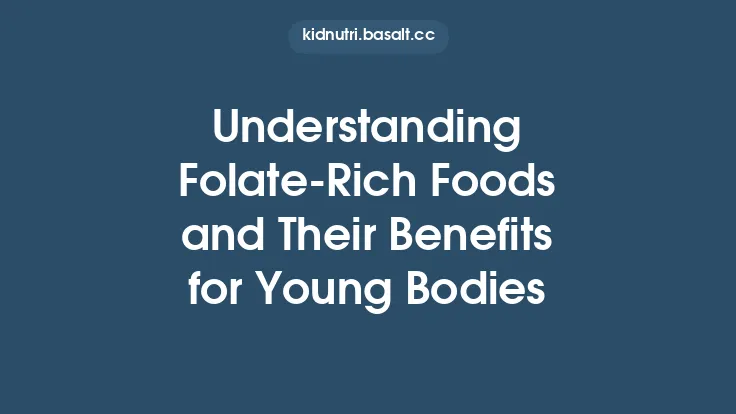 Understanding Folate‑Rich Foods and Their Benefits for Young Bodies Thumbnail