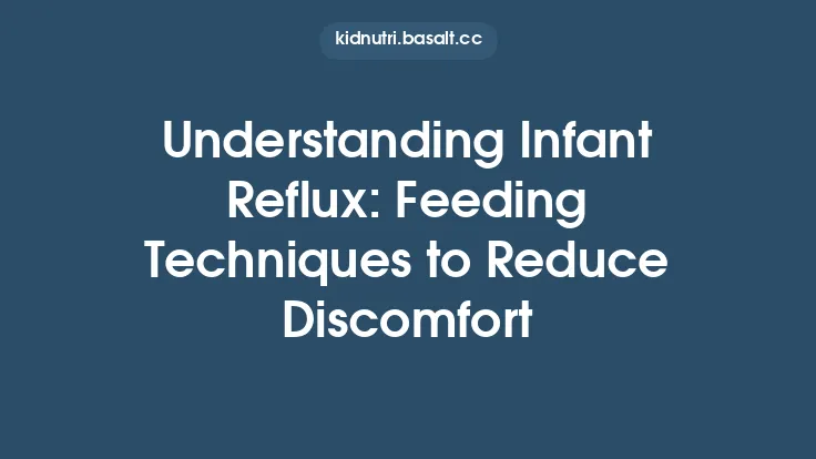 Understanding Infant Reflux: Feeding Techniques to Reduce Discomfort Thumbnail