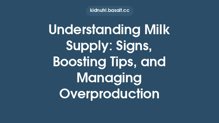 Understanding Milk Supply: Signs, Boosting Tips, and Managing Overproduction Thumbnail