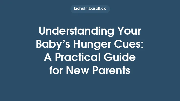 Understanding Your Baby’s Hunger Cues: A Practical Guide for New Parents Thumbnail