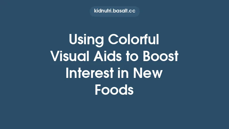 Using Colorful Visual Aids to Boost Interest in New Foods Thumbnail