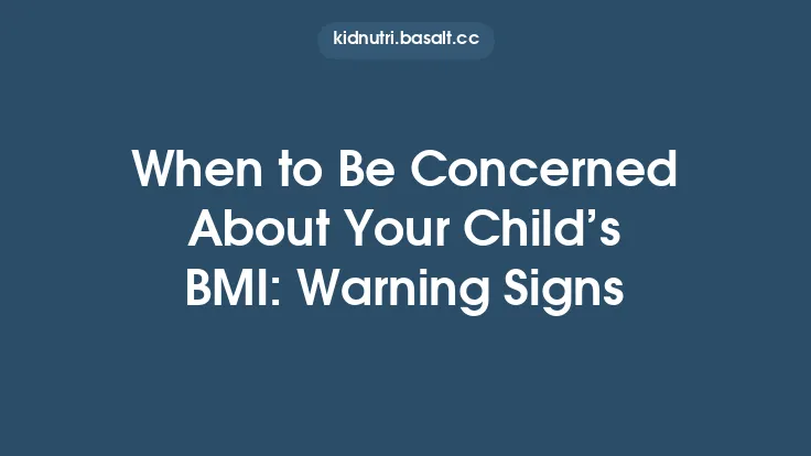 When to Be Concerned About Your Child’s BMI: Warning Signs Thumbnail