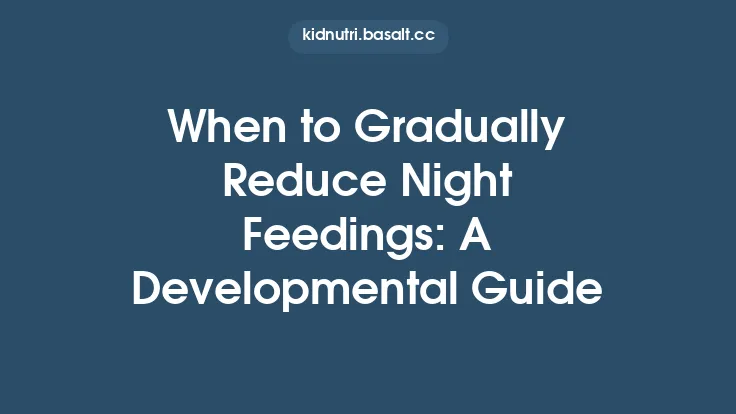 When to Gradually Reduce Night Feedings: A Developmental Guide Thumbnail