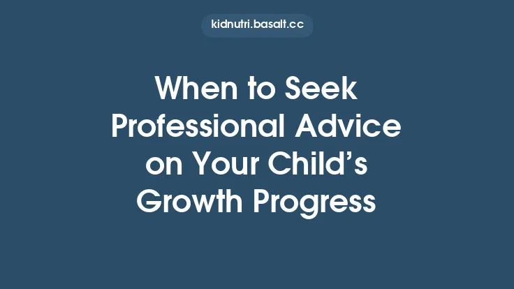 When to Seek Professional Advice on Your Child’s Growth Progress Thumbnail